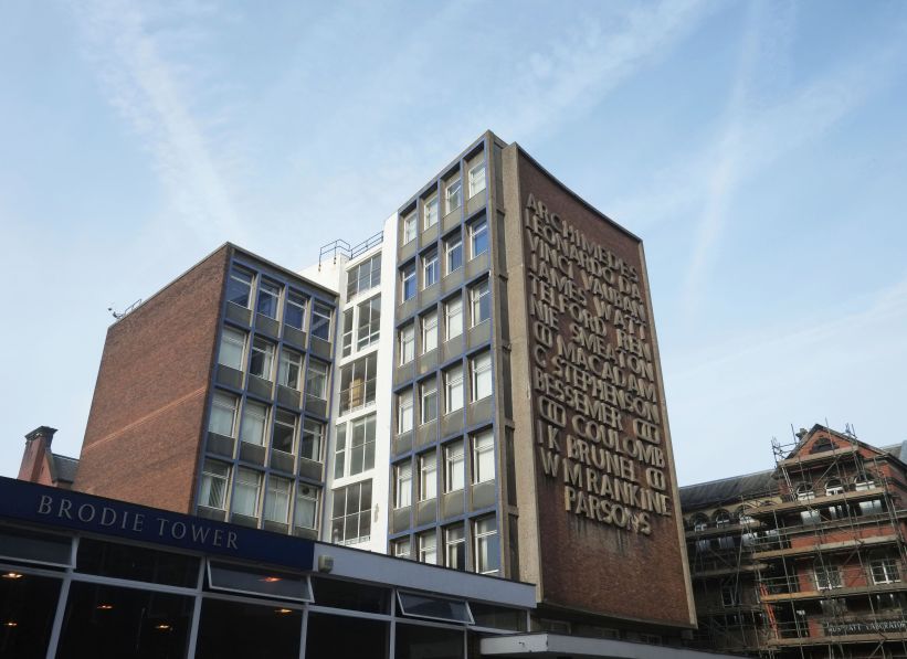 E. Maxwell Fry Brodie Tower University of Liverpool SOSBRUTALISM